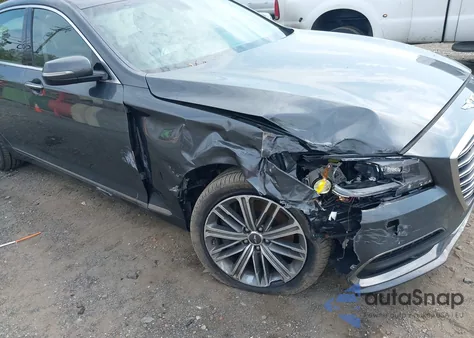 2018 Genesis G80 3.8 z USA, uszkodzony, nr VIN KMHGN4JE4JU253247